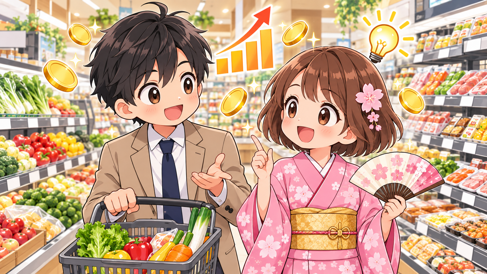 消費税減税でスーパーの食料品が安くなる？家計への影響を解説
